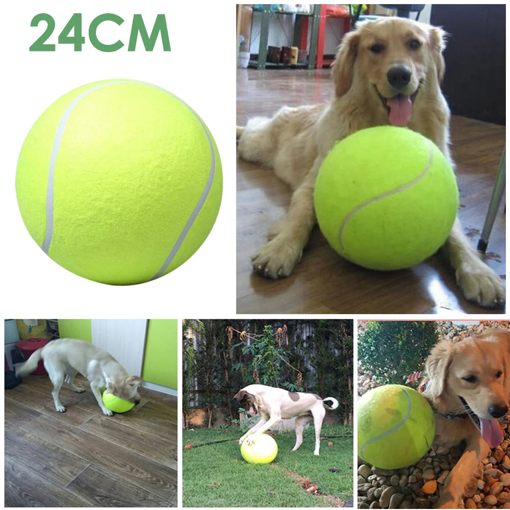 24CM Giant Tennis Ball For Dog