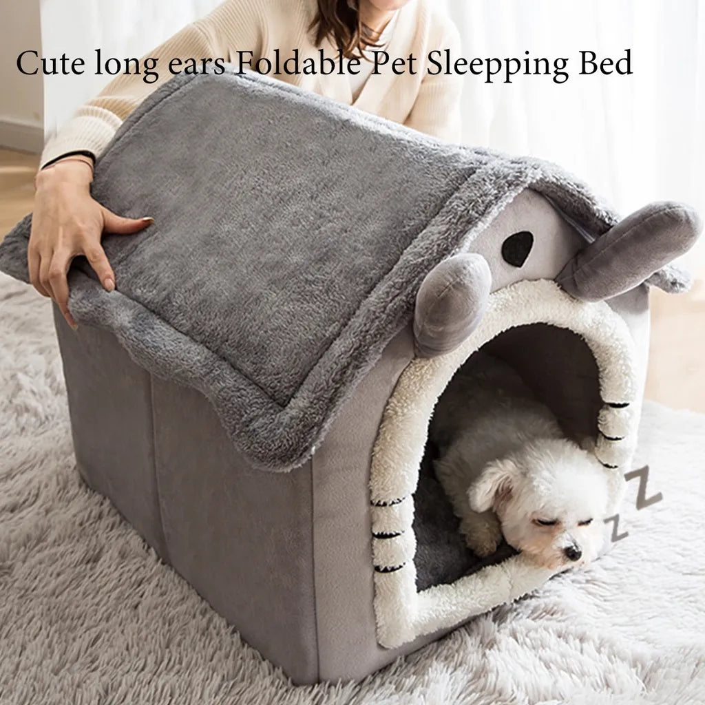 Foldable Pet Sleepping Bed removable