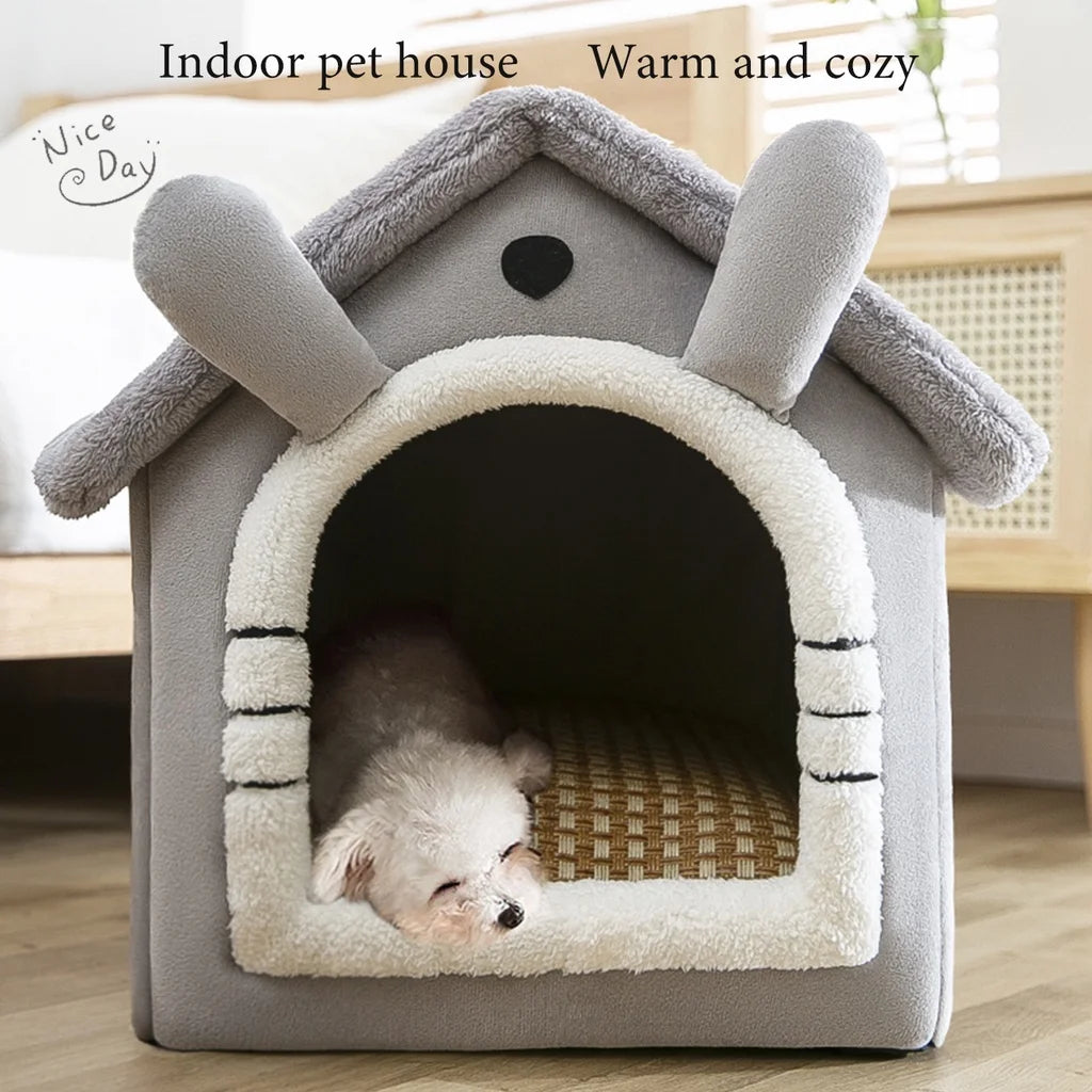 Foldable Pet Sleepping Bed removable