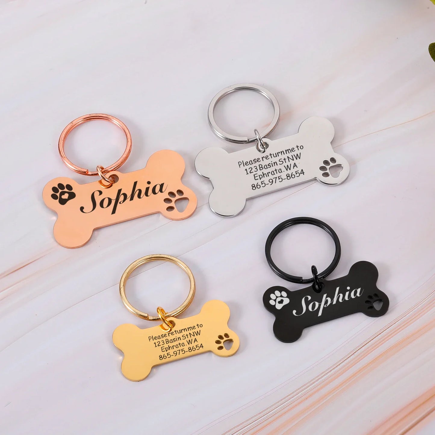 Personalized Pet Dog Tags