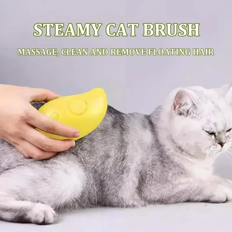 3 In 1 Cat Steamy Brush