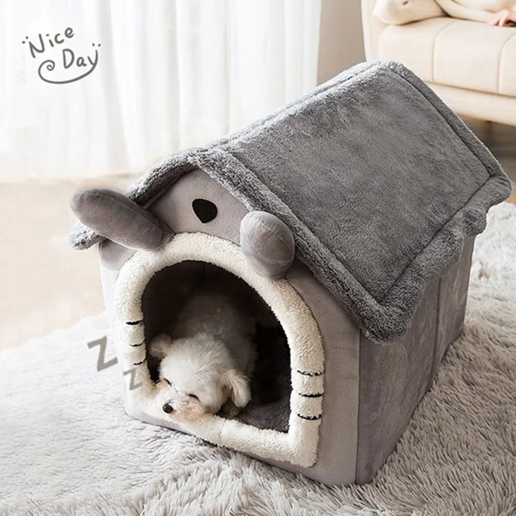 Foldable Pet Sleepping Bed removable