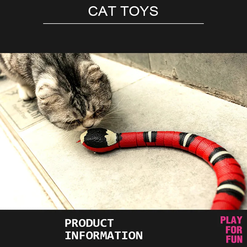 Smart Sensing Interactive Cat Toys Automatic